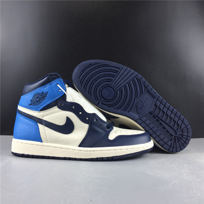 Air Jordan 1 Retro High OG “Obsidian” 555088-140