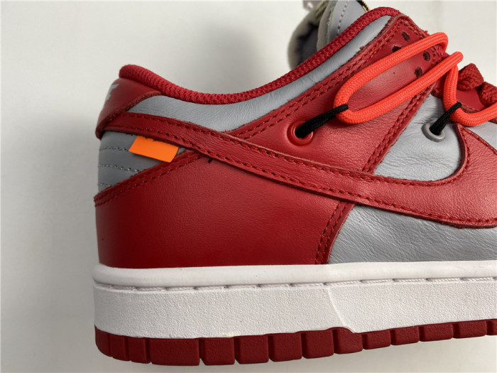 OFF-WHITE x Dunk Low ‘University Red’ CT0856-600