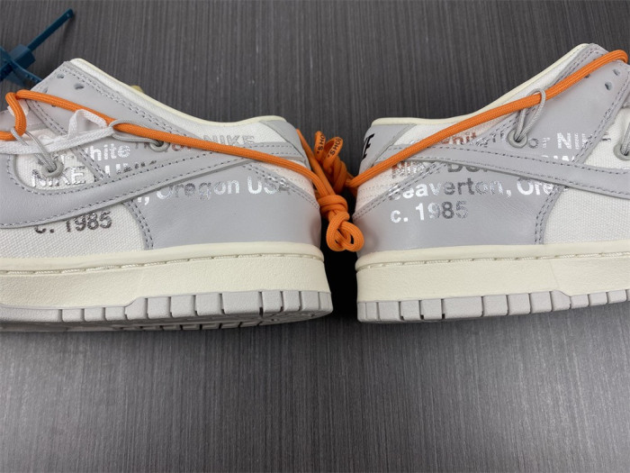Off-White x Dunk Low ‘Lot 44 of 50’ DM1602-104
