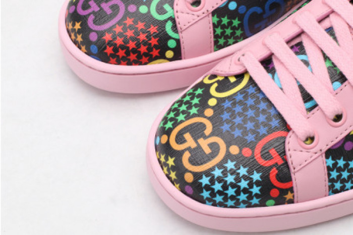 G*u*i ace embroidered low-top sneaker 610085 h2020 1115