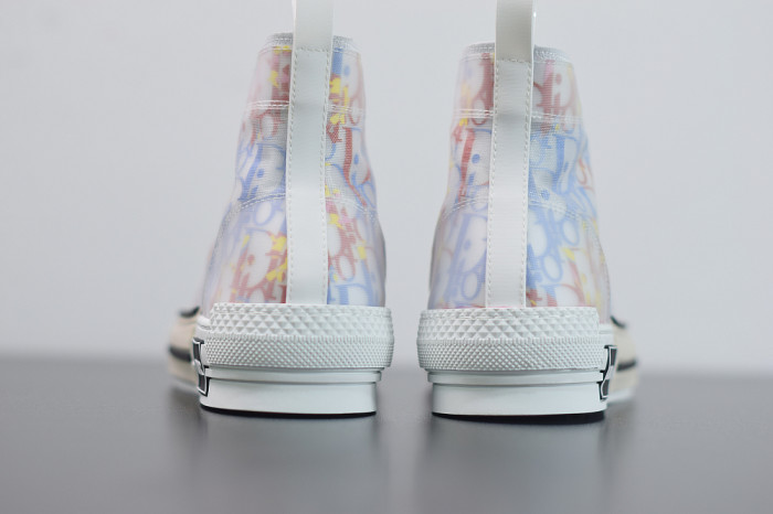 DR B23 OBLIQUE HIGH TOP SNEAKER“CD Ghosting”