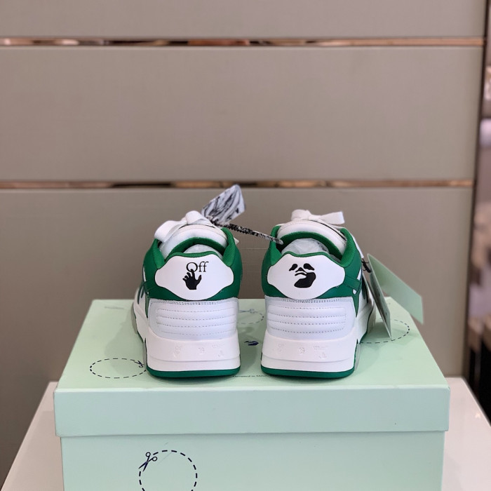 OFF WHITE™ C/O VIRGIL ABLOH OUT OF OFFICE LOW-TOP LEATHER SNEAKERS "OOO"