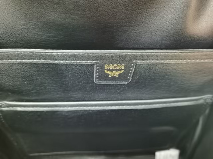 MCM backpack 13"W x 16"H x 5"D