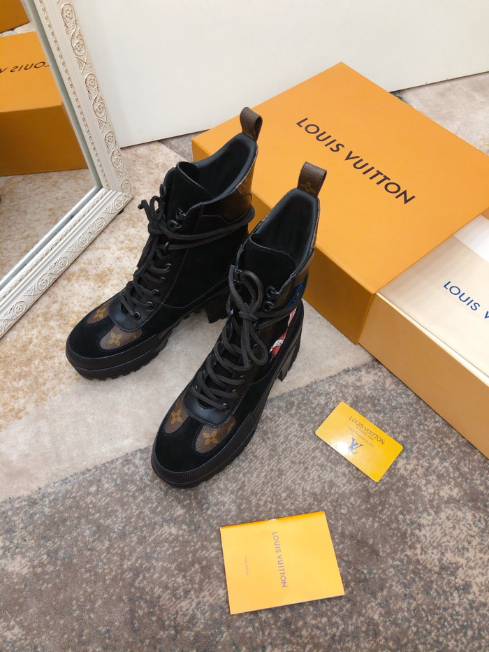 LOUS VUITO LAUREATE PLATFORM DESERT BOOT