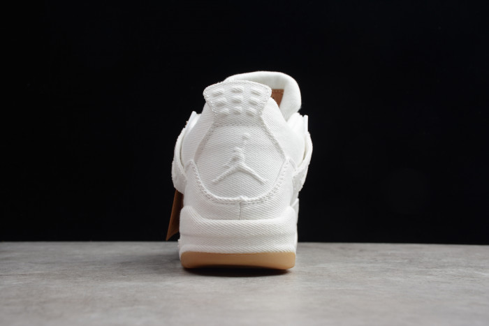 Levi’s x Air Jordan 4 ‘White’ AO2571-100