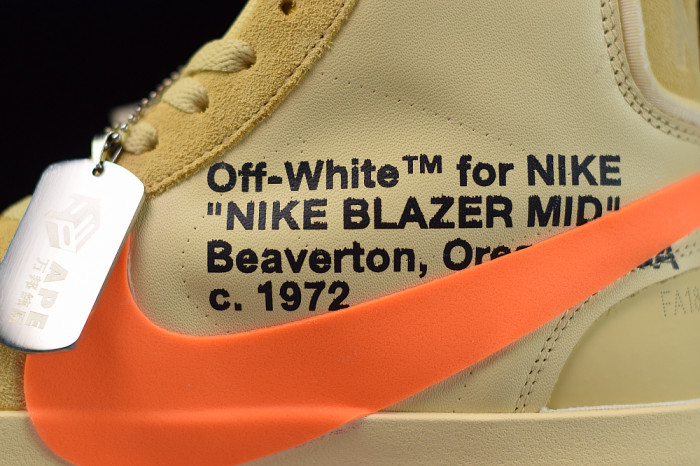 Off-White x Nike Blazer Mid “All Hallows Eve” AA3832-700