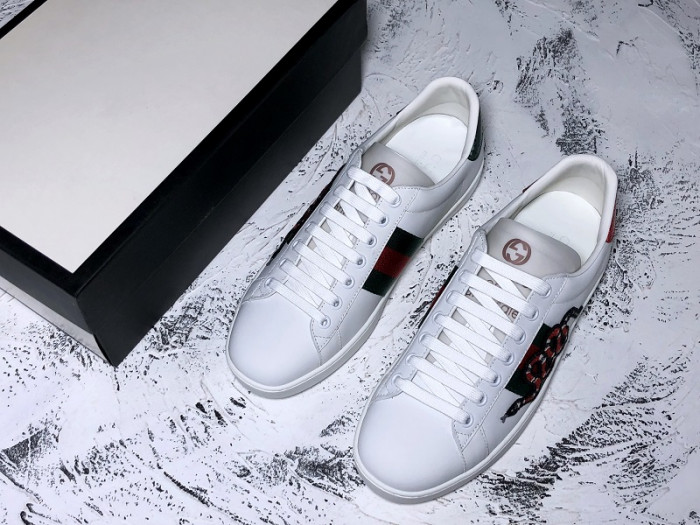 G*u*i ace leather sneaker ‎456230 02jp0 9064