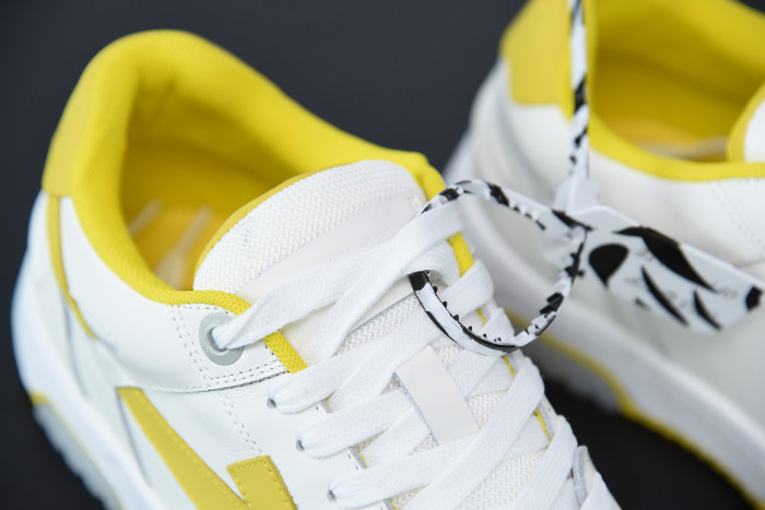 OFF WHITE™ C/O VIRGIL ABLOH OUT OF OFFICE LOW-TOP LEATHER SNEAKERS "OOO"
