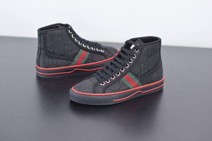 G*u*i tennis 1977 print sneaker black 553385 dopeo 1977