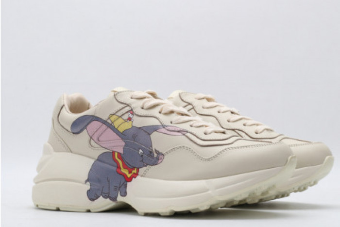 G*u*i rhyton leather sneaker