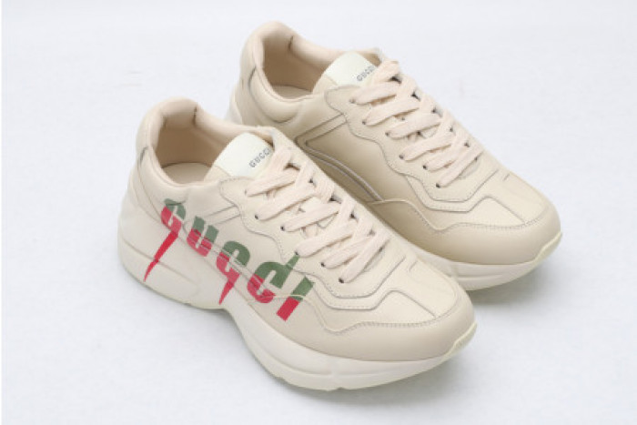 G*u*i rhyton leather sneaker