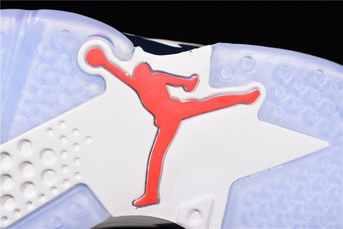 Air Jordan 6 Retro Tinker White/Infrared 23-Neutral Grey-Sail 384664-104