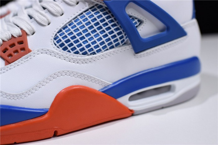 Air Jordan 4 White/Bright Crimson-Royal Blue 308497-171