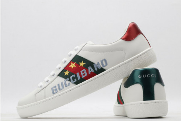 G*u*i ace embroidered low-top sneaker 603693 0fi10 9069