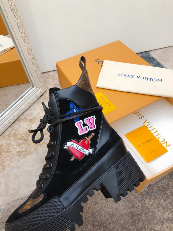 LOUS VUITO LAUREATE PLATFORM DESERT BOOT