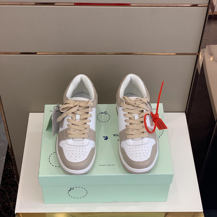 OFF WHITE™ C/O VIRGIL ABLOH OUT OF OFFICE LOW-TOP LEATHER SNEAKERS "OOO"