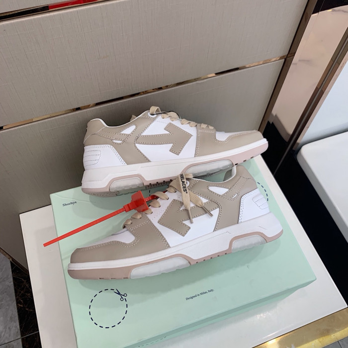 OFF WHITE™ C/O VIRGIL ABLOH OUT OF OFFICE LOW-TOP LEATHER SNEAKERS "OOO"