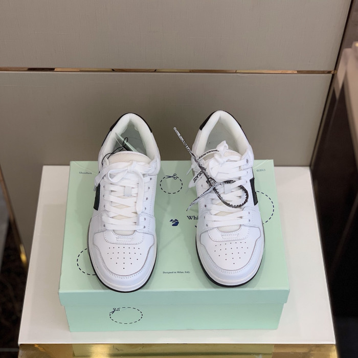 OFF WHITE™ C/O VIRGIL ABLOH OUT OF OFFICE LOW-TOP LEATHER SNEAKERS "OOO"