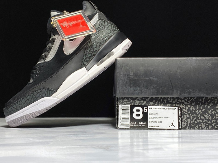 Air Jordan 3 Tinker Black/Cement Grey CK4348-007